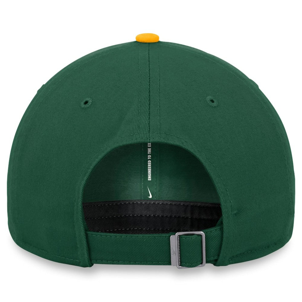 Athletics Club Adjustable Hat Green/Gold