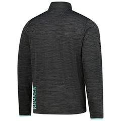Seattle Kraken Fanatics Authentic Pro Lightweight Quarter-Zip Pullover - Heather Charcoal Pullover