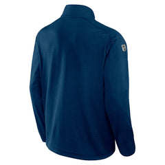 Seattle Kraken Fanatics Authentic Pro Rink Quarter-Zip Top - Deep Sea Blue Tops