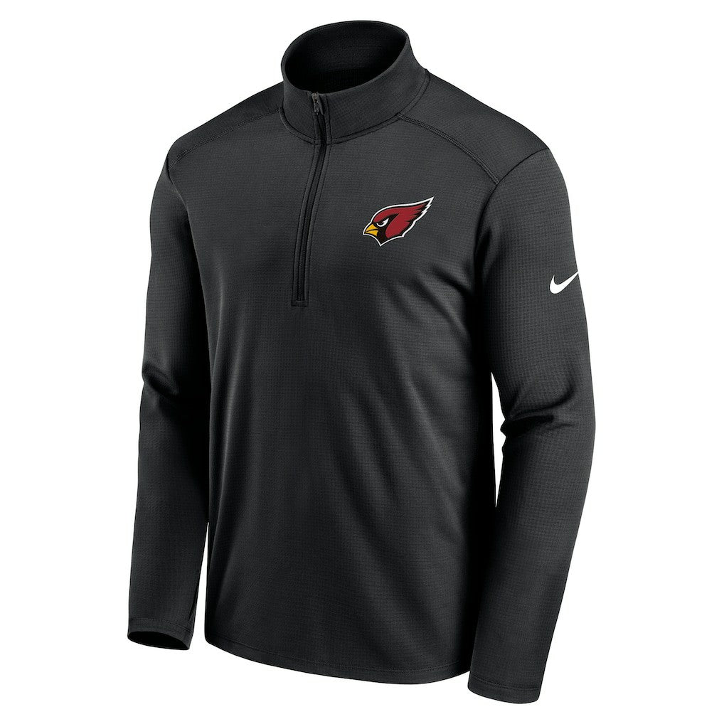 Arizona Cardinals Pacer Half-Zip Pullover - Black for sale