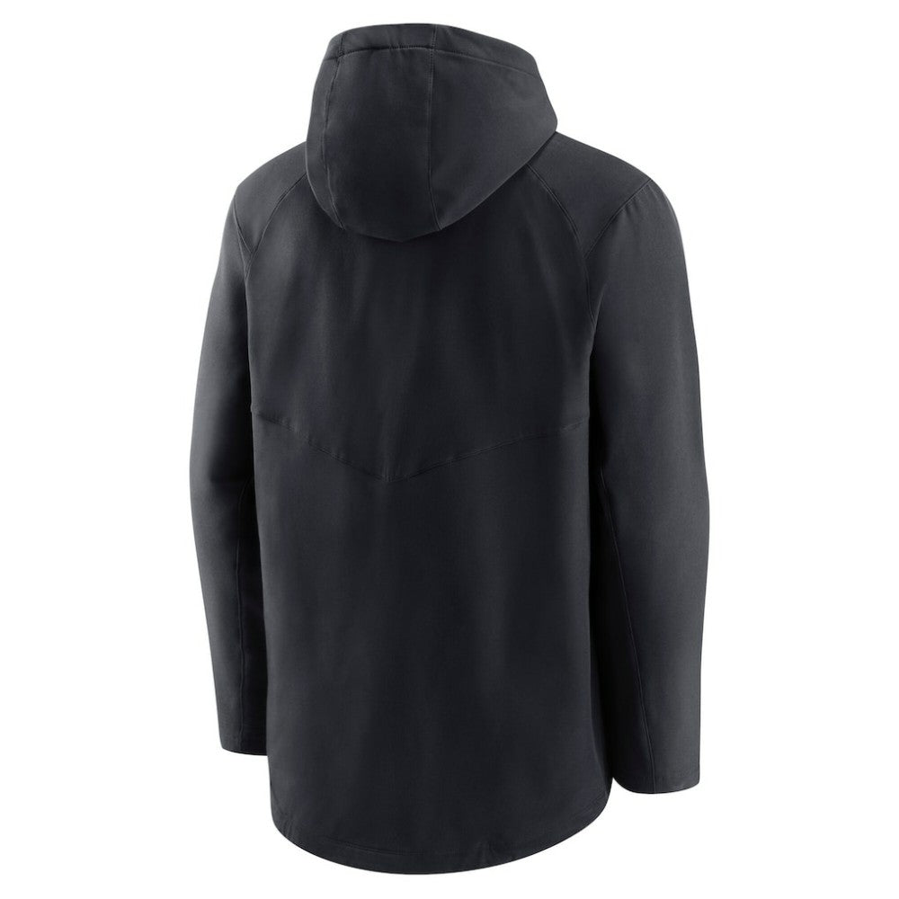 Minnesota Twins Authentic Collection Player Therma Full-Zip Hoodie Black