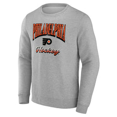 Philadelphia Flyers Fanatics Light the Candle Fleece Pullover Sweatshirt - Gray Sweatshirts