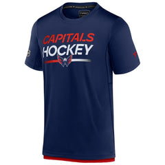 Washington Capitals Fanatics Authentic Pro Tech T-Shirt - Navy T-shirts