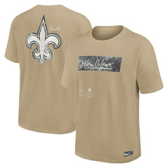 New Orleans Saints Statement Max90 T-Shirt - Tan sale