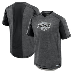 Los Angeles Kings Fanatics Authentic Pro Rink Performance T-Shirt - Heather Charcoal T-shirts