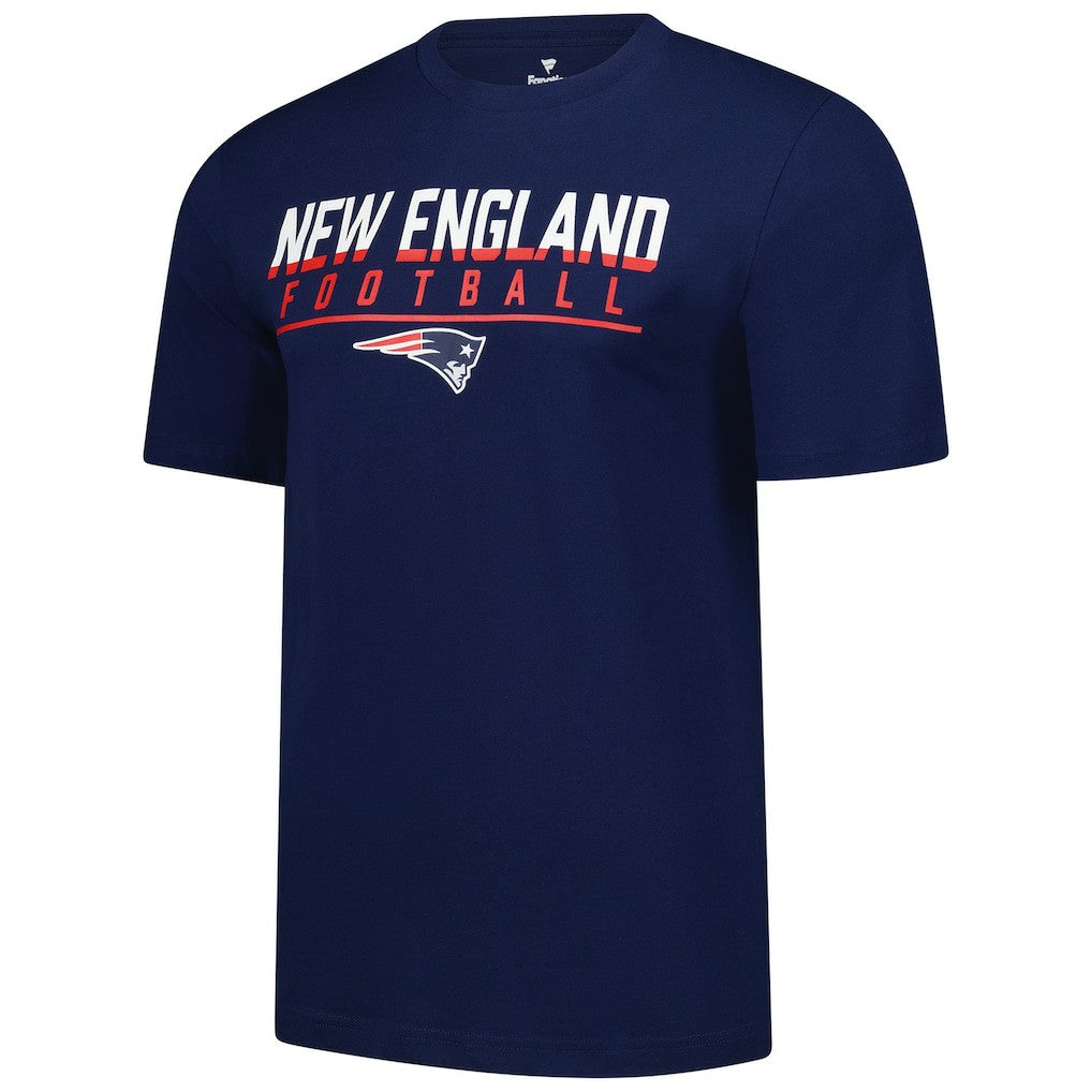 New England Patriots Blocked T-Shirt - Navy for sale