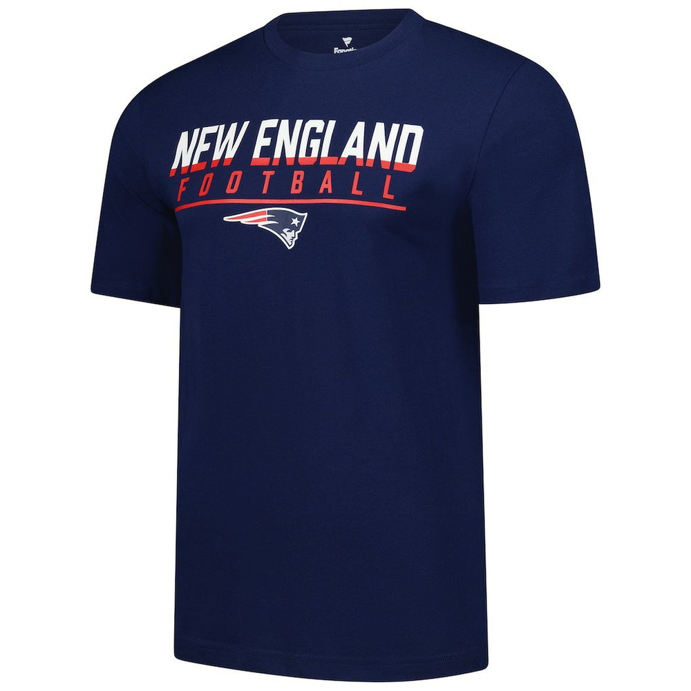 New England Patriots Blocked T-Shirt - Navy for sale