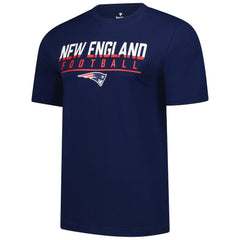 New England Patriots Blocked T-Shirt - Navy for sale