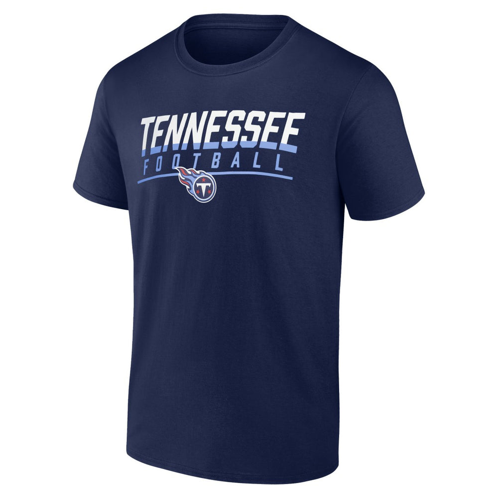 Tennessee Titans Blocked T-Shirt - Navy online