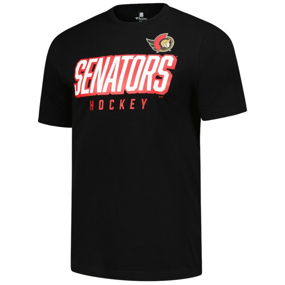 Ottawa Senators Fanatics T-Shirt - Black T-shirts
