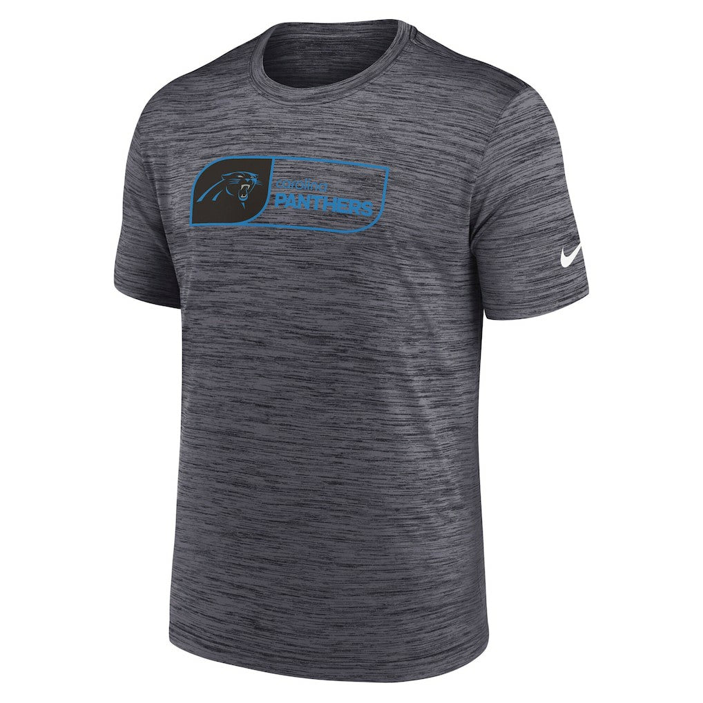 Carolina Panthers Velocity Jock Tag Performance T-Shirt - Black sale