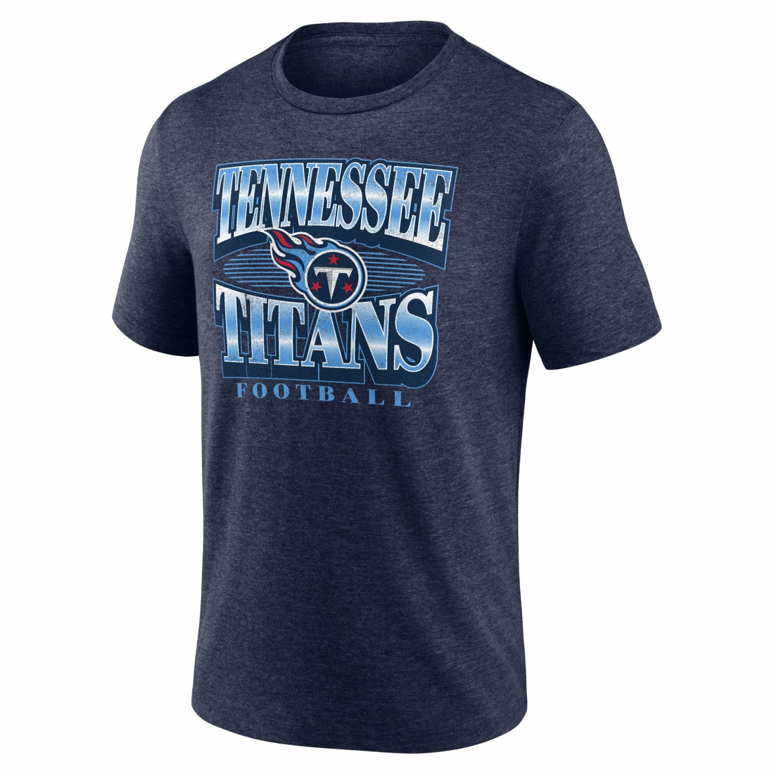Tennessee Titans Extreme Tackle Tri-Blend T-Shirt - Heather Navy discount