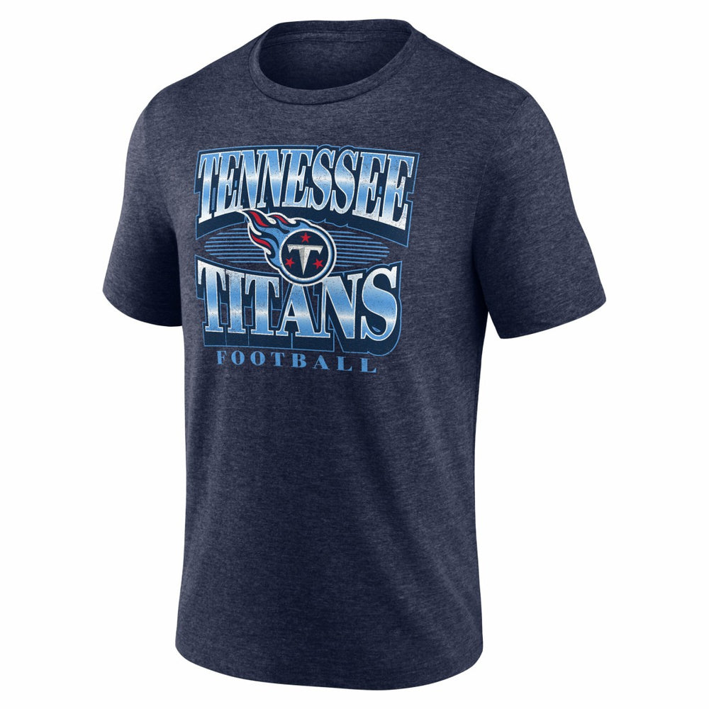 Tennessee Titans Extreme Tackle Tri-Blend T-Shirt - Heather Navy discount