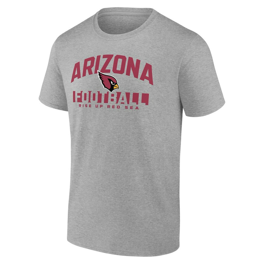 Arizona Cardinals Screen Blocking T-Shirt - Heather Gray outlet