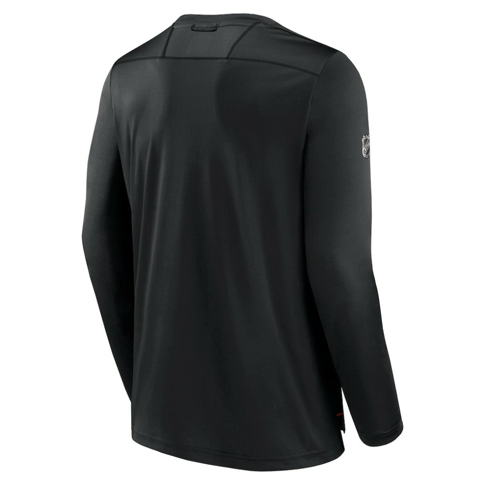 Ottawa Senators Fanatics Authentic Pro Tech Long Sleeve T-Shirt - Black T-shirts
