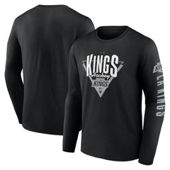 Los Angeles Kings Fanatics Headline Long Sleeve T-Shirt - Black T-shirts