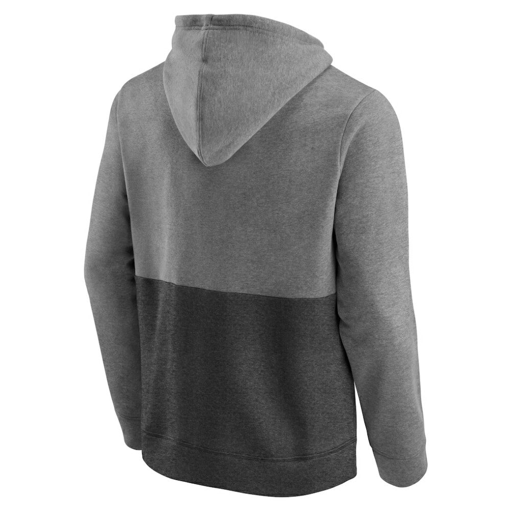 Los Angeles Kings Fanatics Block Party Signature Pullover Hoodie - Heather Gray/Heather Charcoal Hoodies
