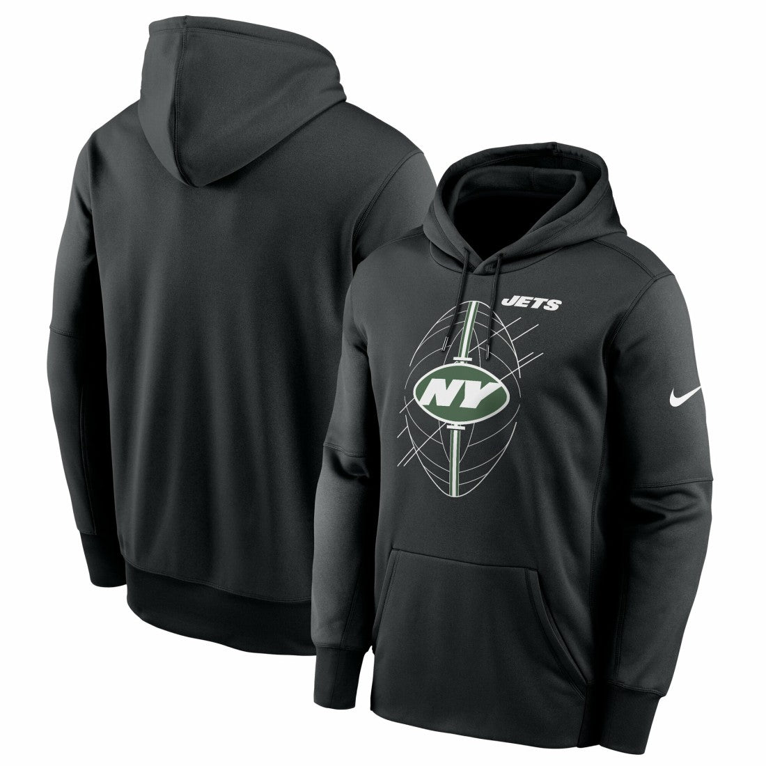 New York Jets Performance Fleece Pullover Hoodie - Black online