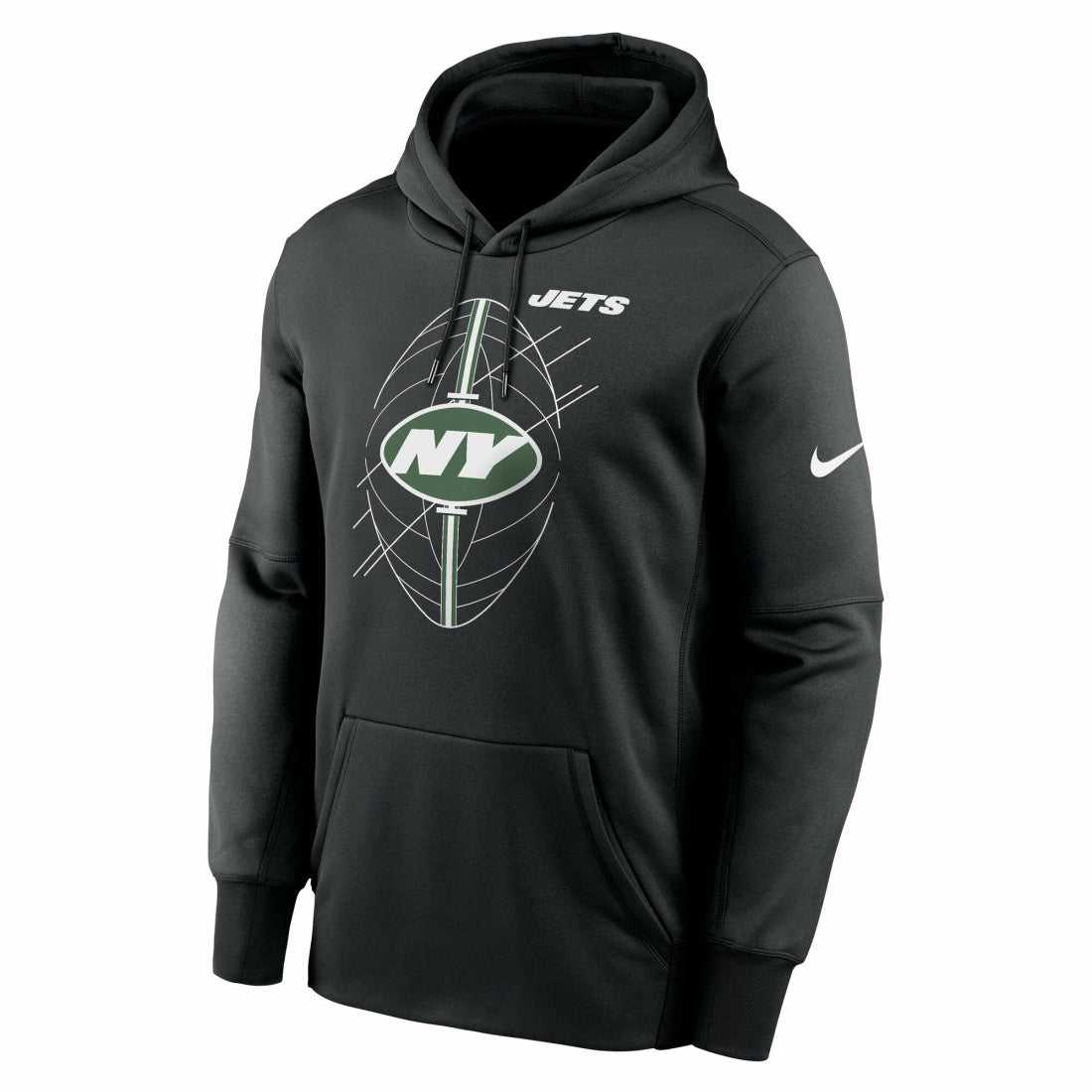 New York Jets Performance Fleece Pullover Hoodie - Black online
