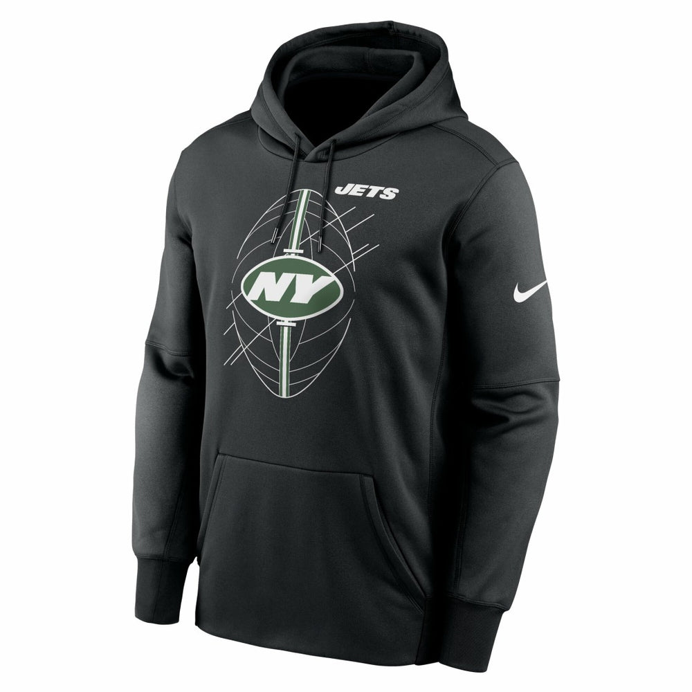 New York Jets Performance Fleece Pullover Hoodie - Black online