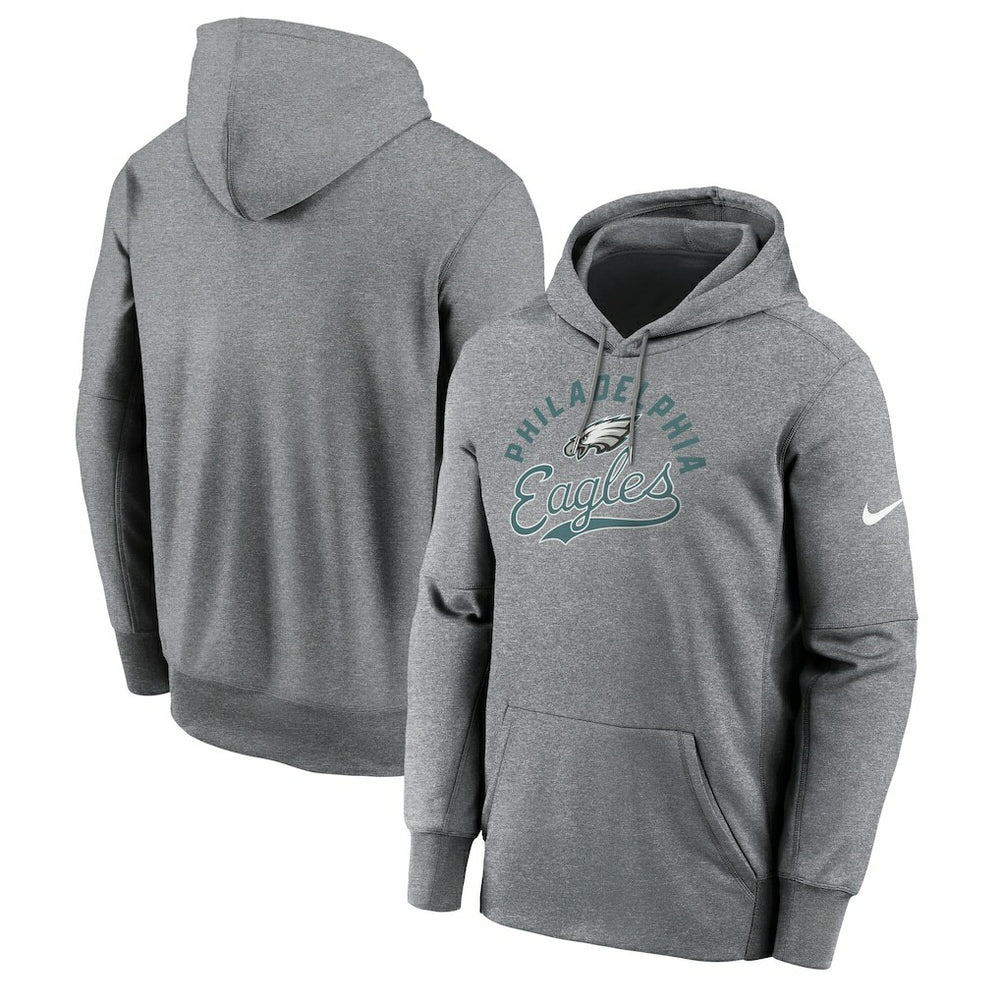 Philadelphia Eagles Performance Fleece Pullover Hoodie - Heather Gray sale