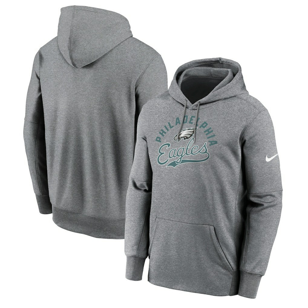 Philadelphia Eagles Performance Fleece Pullover Hoodie - Heather Gray sale
