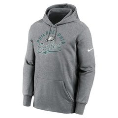 Philadelphia Eagles Performance Fleece Pullover Hoodie - Heather Gray sale