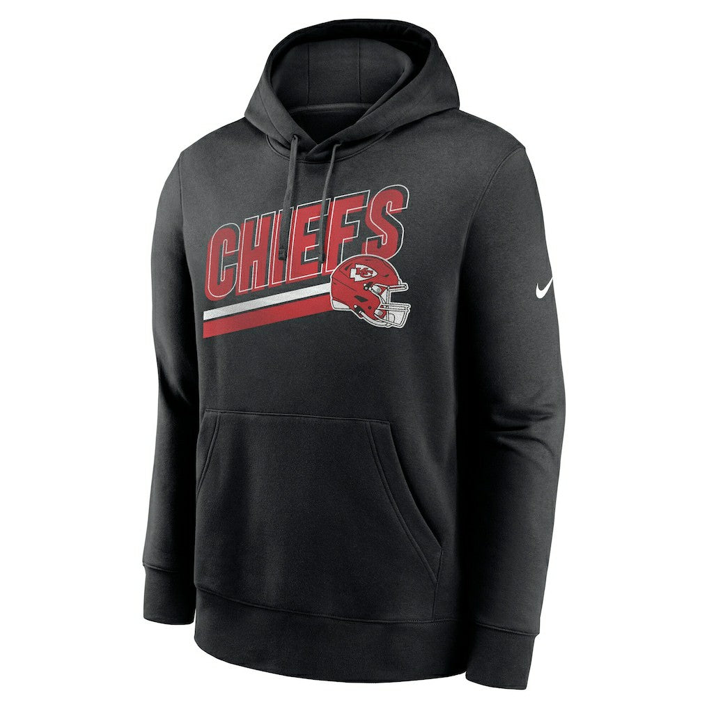 Kansas City Chiefs Club Fleece Pullover Hoodie - Black cheap