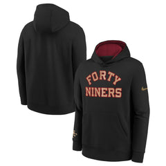 San Francisco 49ers Youth 2025 Rivalries Collection Club Hoodie - Black on sale