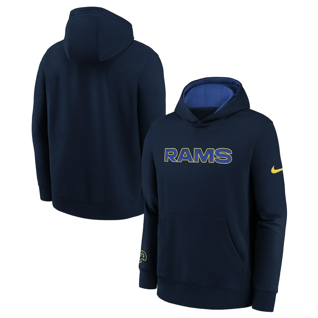 Los Angeles Rams Youth 2025 Rivalries Collection Club Hoodie - Midnight Blue online
