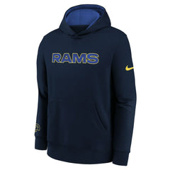 Los Angeles Rams Youth 2025 Rivalries Collection Club Hoodie - Midnight Blue online