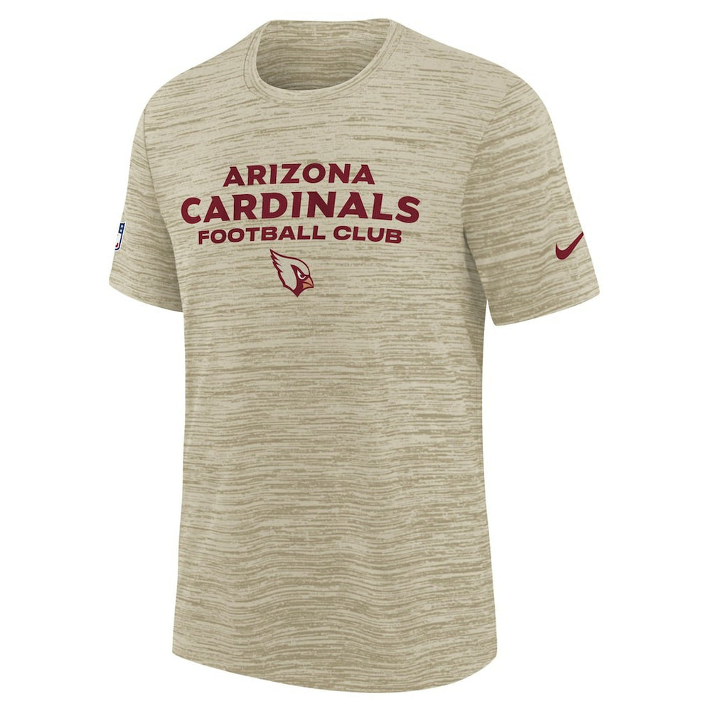 Arizona Cardinals Youth 2025 Rivalries Collection Sideline Velocity Dri-FIT T-Shirt - Natural outlet