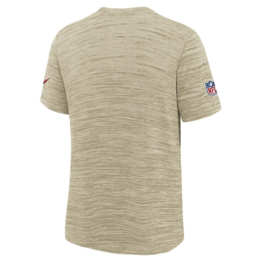 Arizona Cardinals Youth 2025 Rivalries Collection Sideline Velocity Dri-FIT T-Shirt - Natural outlet
