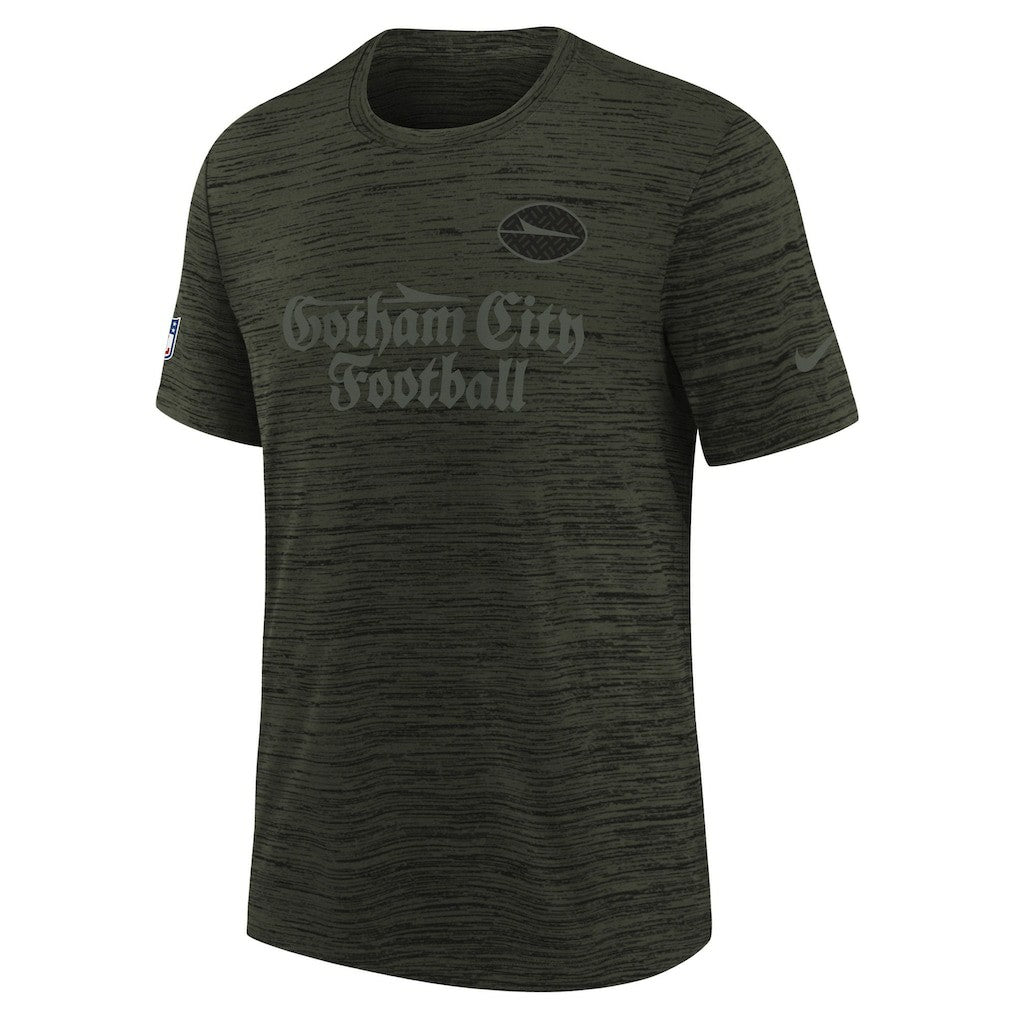New York Jets Youth 2025 Rivalries Collection Sideline Velocity Dri-FIT T-Shirt - Gotham Green discount