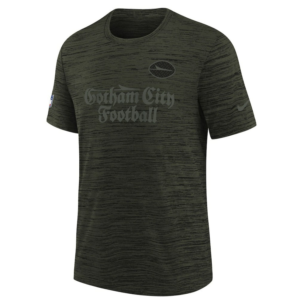 New York Jets Youth 2025 Rivalries Collection Sideline Velocity Dri-FIT T-Shirt - Gotham Green discount