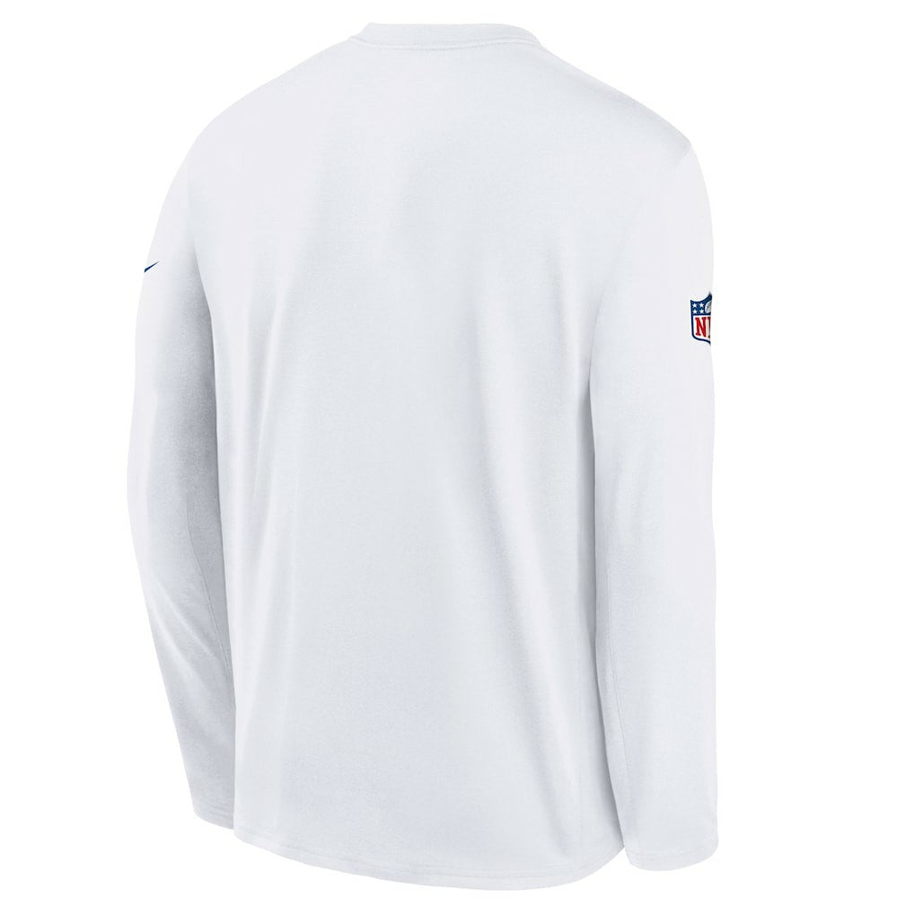 Buffalo Bills Youth 2025 Rivalries Collection Sideline Legend Dri-FIT Long Sleeve T-Shirt - White for sale