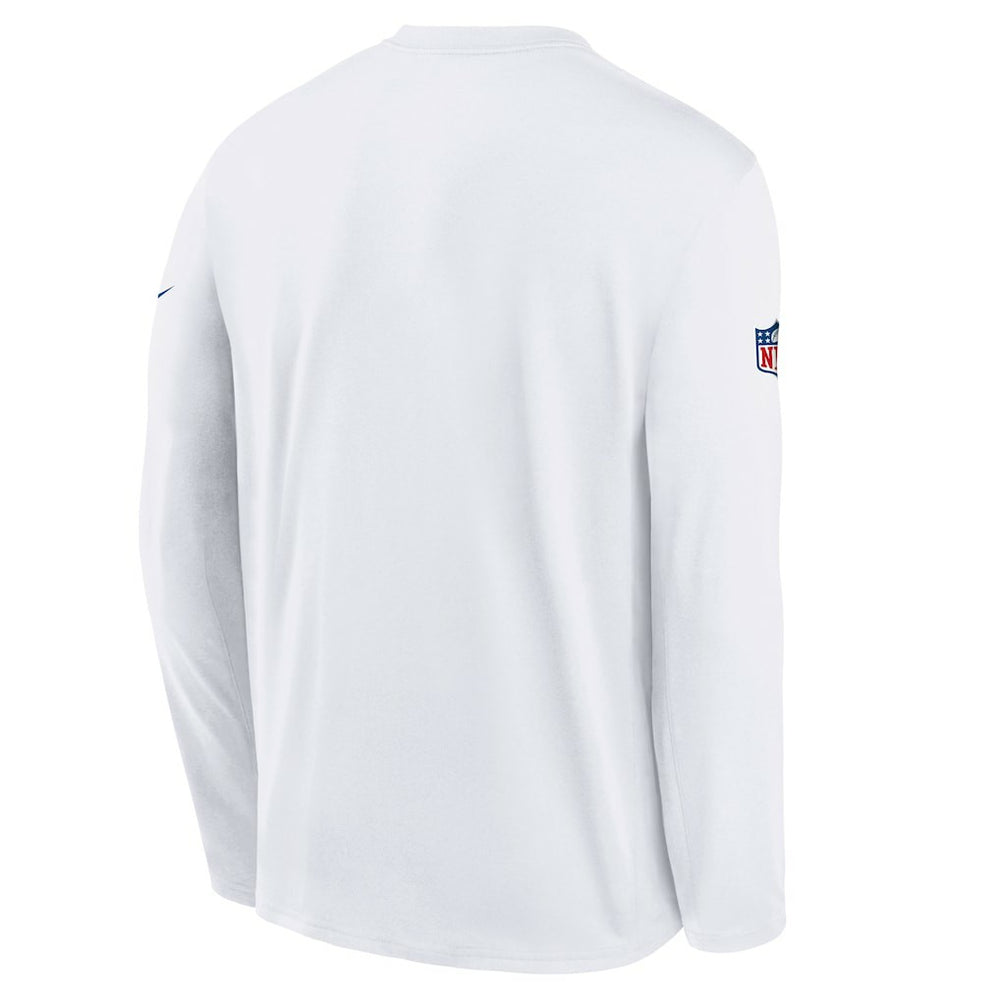 Buffalo Bills Youth 2025 Rivalries Collection Sideline Legend Dri-FIT Long Sleeve T-Shirt - White for sale