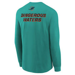 Miami Dolphins Youth 2025 Rivalries Collection Long Sleeve T-Shirt - Turbo Green sale
