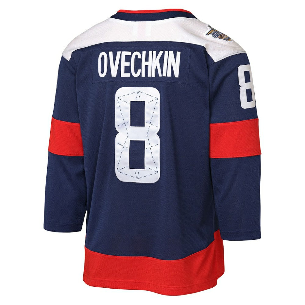 Alexander Ovechkin Washington Capitals Mitchell & Ness Youth 2018 NHL Stadium Series Power Play 2.0 Player Jersey - Navy Jerseys