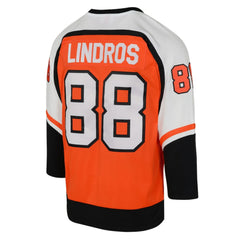 Eric Lindros Philadelphia Flyers Mitchell & Ness Youth 1996/97 Power Play 2.0 Player Jersey with Captain Patch - Orange Jerseys