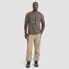 Joe Burrow Cincinnati Bengals 2025 Salute to Service Name & Number T-Shirt - Olive online