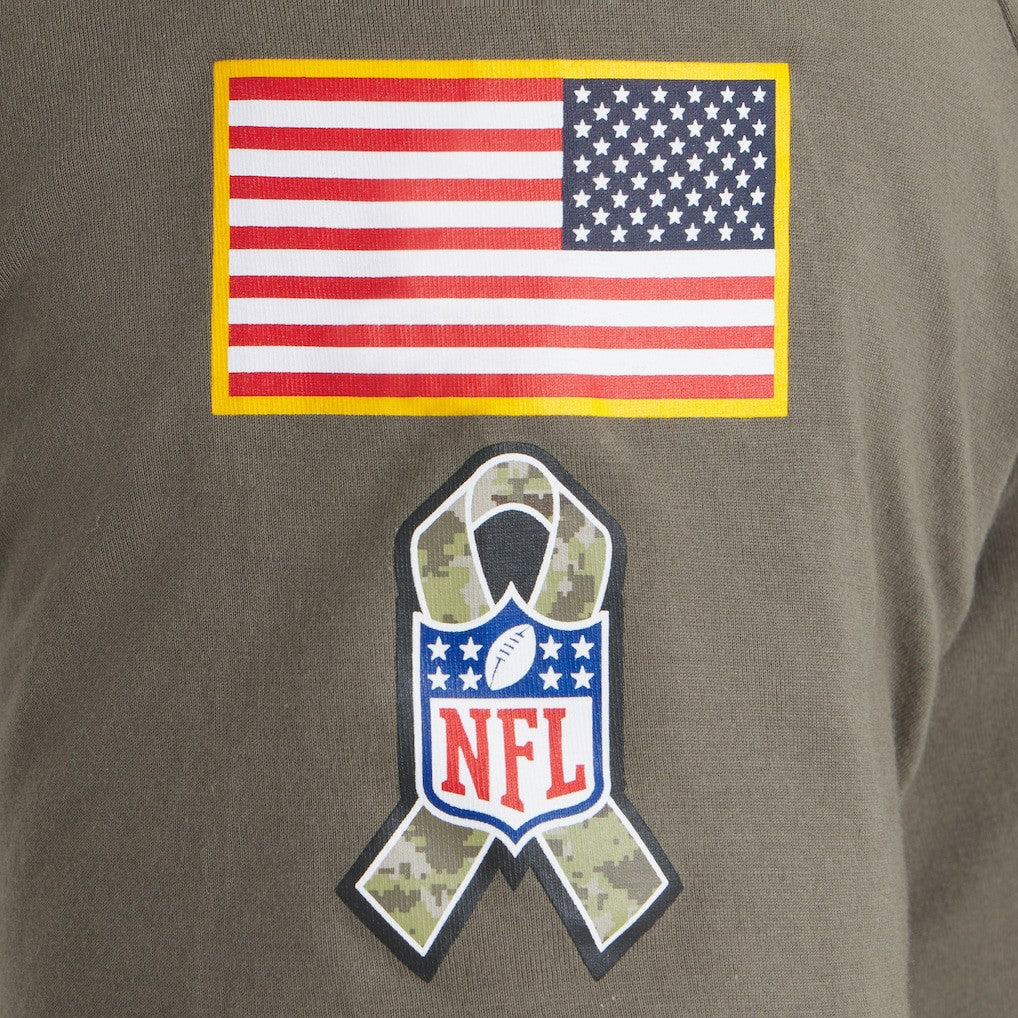 Joe Burrow Cincinnati Bengals 2025 Salute to Service Name & Number T-Shirt - Olive online