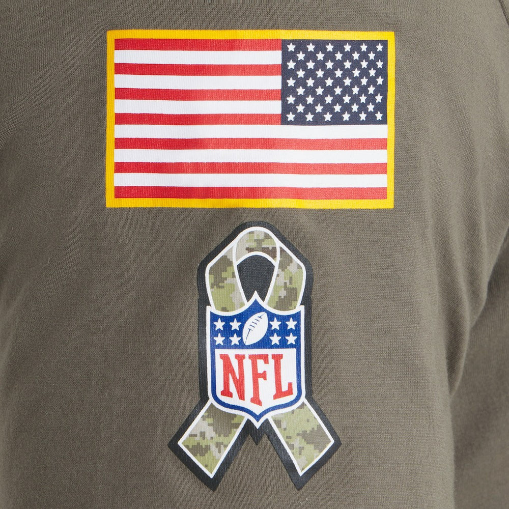 Joe Burrow Cincinnati Bengals 2025 Salute to Service Name & Number T-Shirt - Olive online