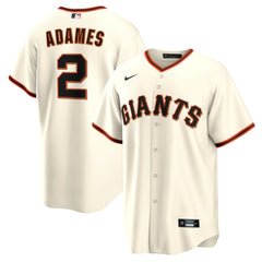 Willy Adames San Francisco Giants Home Replica Jersey Cream