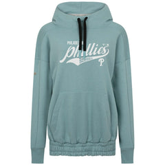 Philadelphia Phillies Levelwear Women's Waterfall Glide Pullover Hoodie Blue