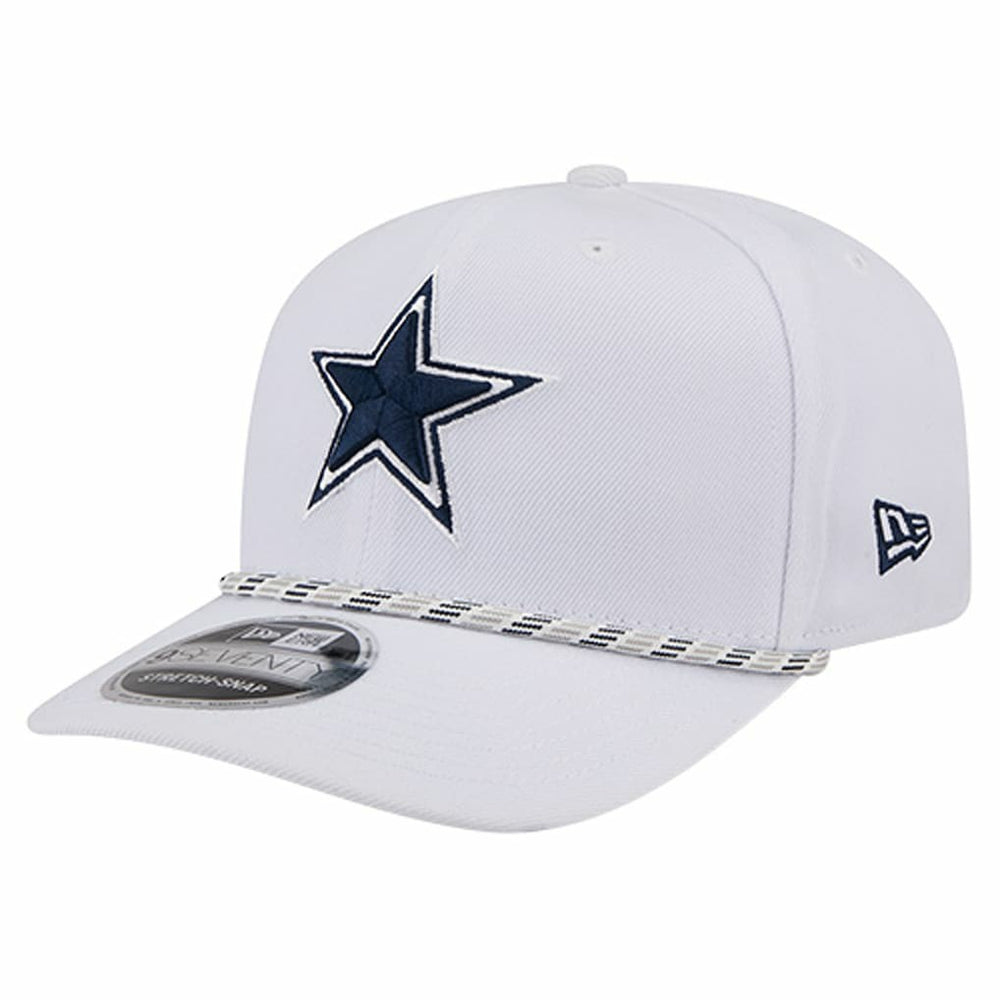 Dallas Cowboys New Era Gameday Multi Rope 9SEVENTY Adjustable Hat - White cheap
