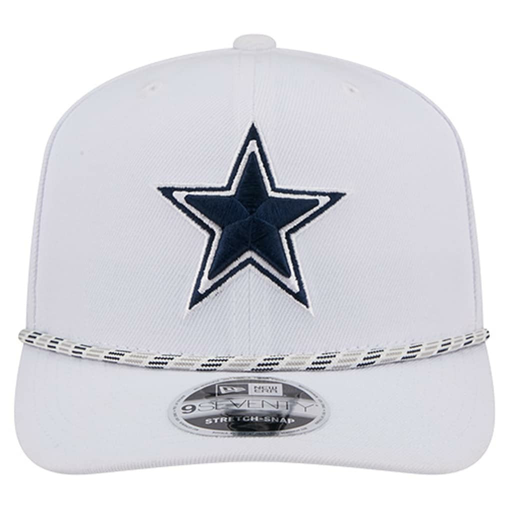 Dallas Cowboys New Era Gameday Multi Rope 9SEVENTY Adjustable Hat - White cheap