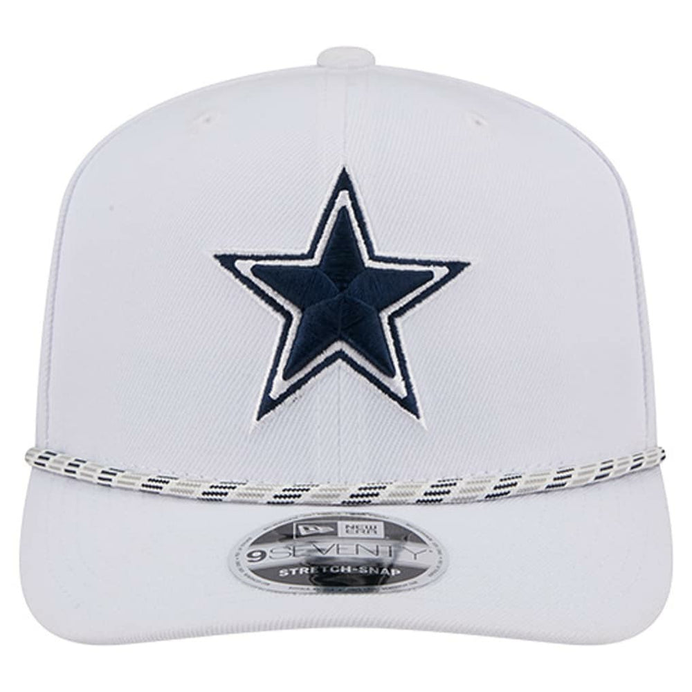 Dallas Cowboys New Era Gameday Multi Rope 9SEVENTY Adjustable Hat - White cheap
