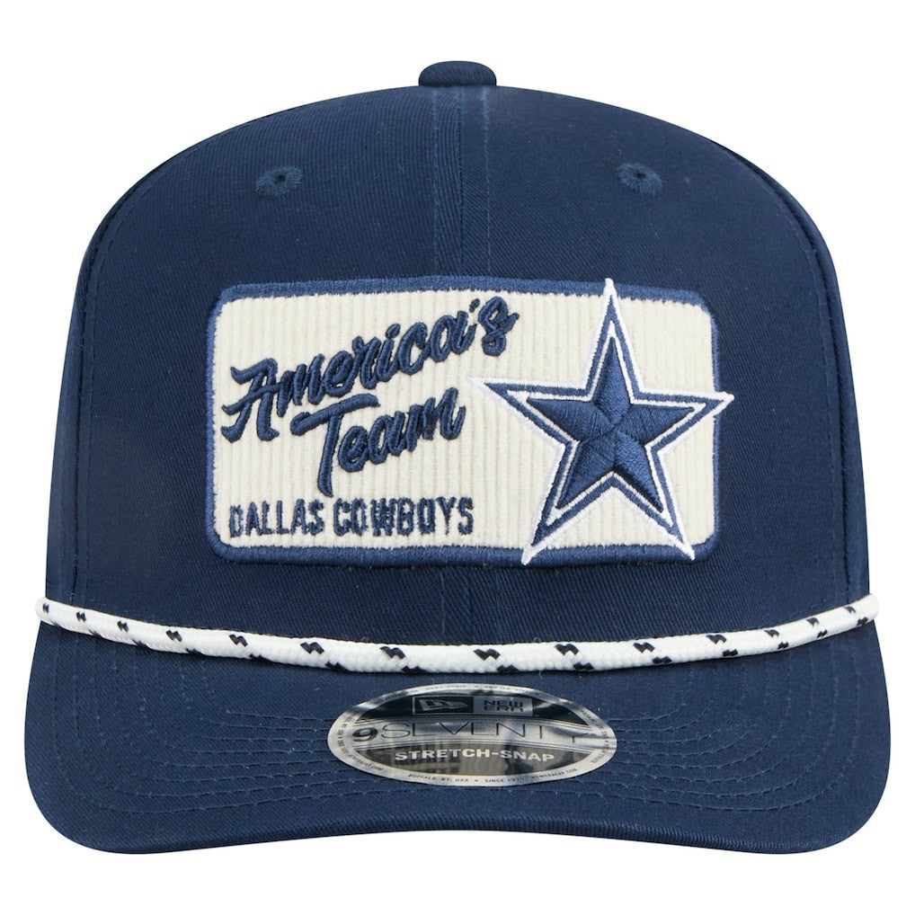 Dallas Cowboys New Era Chant 9SEVENTY Adjustable Hat - Navy on sale