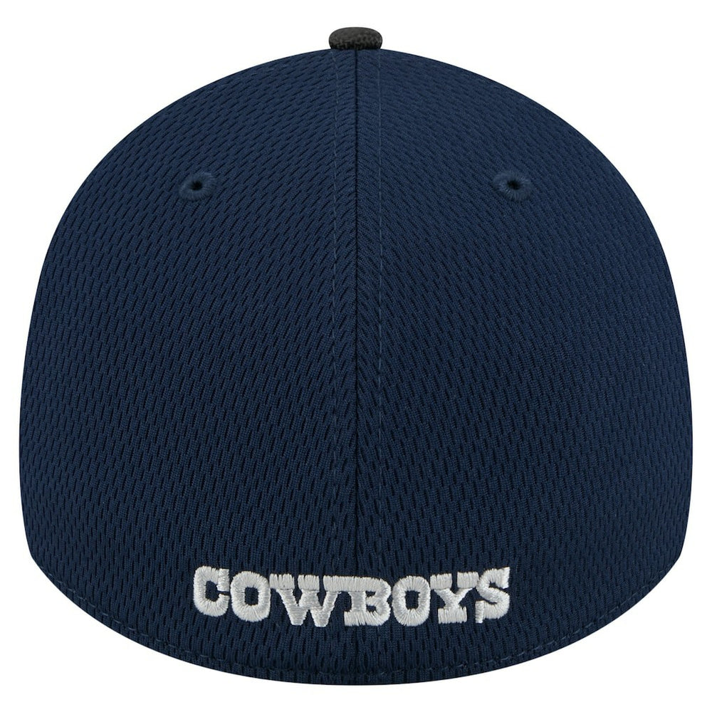Dallas Cowboys New Era Visor Hit 39THIRTY Flex Hat - Navy/Black on sale